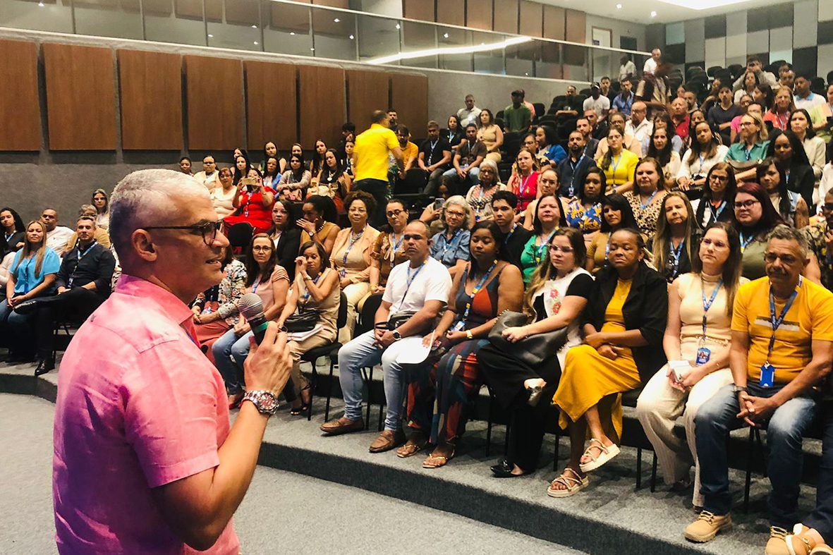 Secretaria de Educacao de Feira de santana apresenta sistema de reconhecimento facial Foto Silvio Tito 5