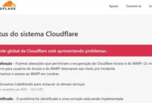 ChatGPT fora do ar? Instabilidade na Cloudflare derruba serviços nesta terça-feira (18) 2 ChatGPT fora do ar? Instabilidade na Cloudflare derruba serviços nesta terça-feira (18)